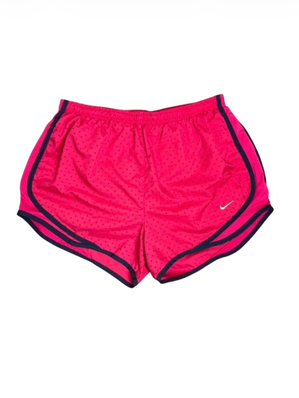 Nike Tempo Dri-FIT Running Shorts | Hot Pink & Polka Dot | Size M